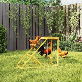 Chicken Activity Play for Healthy & Happy Animals (Option: Yellow-1040x495x140 mm)
