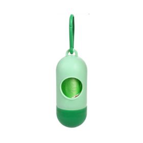 Pet Trash Bag Dog Poop Bags For Waste Refuse Cleanup (Option: Light green)