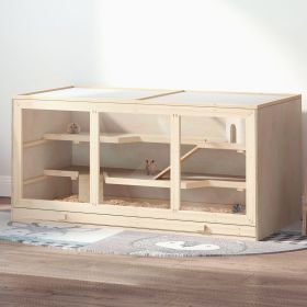 45" Extra Large Hamster Cage (Option: natural-1215x185x608 mm)